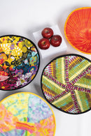 Round Fabric Art Bowls