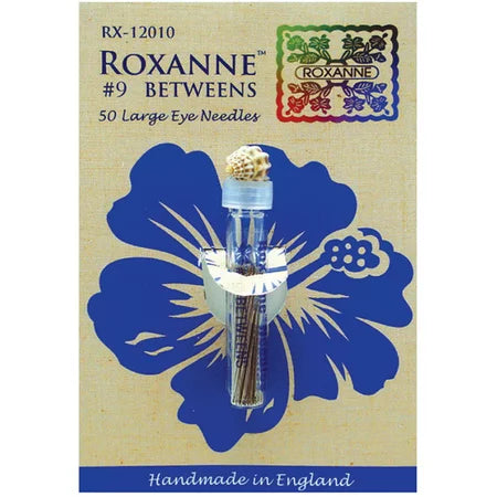 Roxanne Quilting/Betweens Needles - Size 9 - Large Eye