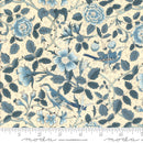Sacre Bleu 13972-12 Pearl French Blue Oiseaux by French General for Moda