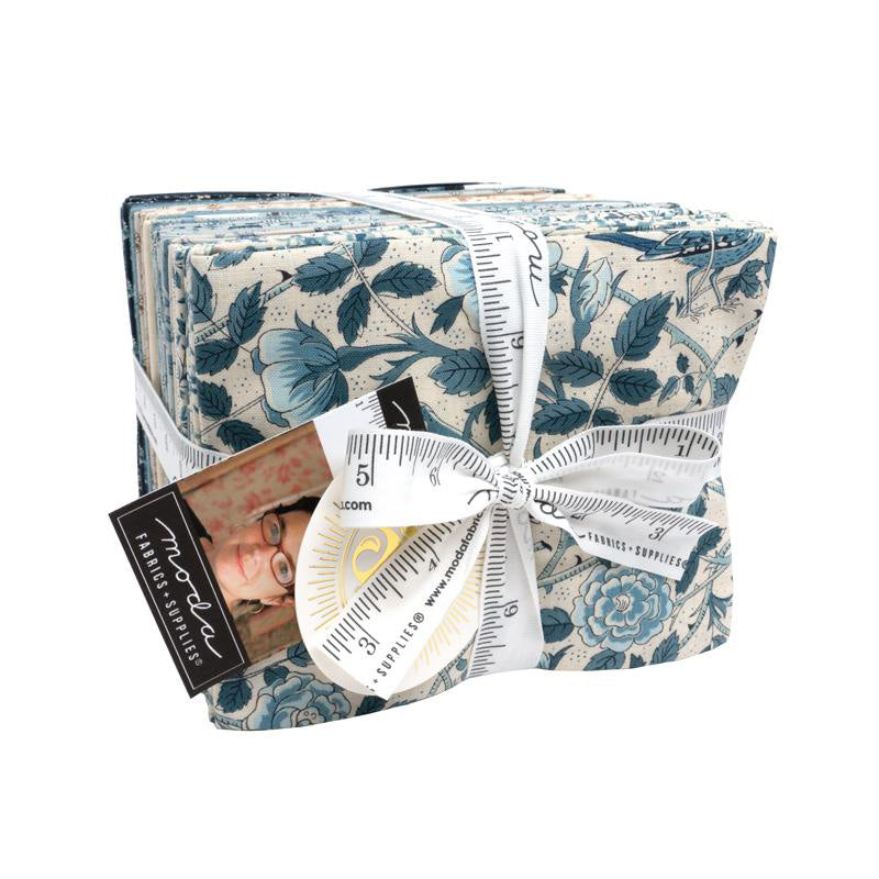 Sacré Bleu Fat Quarter Bundle 13970AB by French General for Moda