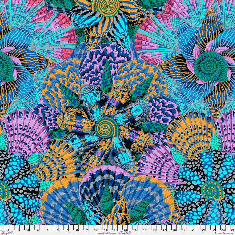 Sailor Valentine PWPJ121.COOL by Philip Jacobs for the Kaffe Fassett Collective for Free Spirit