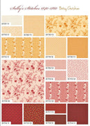 Sally's Stitches 1840-1860 Fat Quarter Bundle 317100AB by Betsy Chutchian for Moda