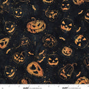 Scary Spice 8828-99 Black Jack O'Lanterns by Funny Girl for Studio e Fabrics