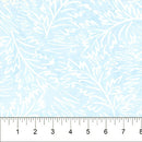 Scribbles Batik 83081-43 Light Blue Sketched Foliage by Banyan Batiks Studio for Northcott