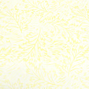 Scribbles Batik 83081-50 Pale Yellow Sketched Foliage by Banyan Batiks Studio for Northcott