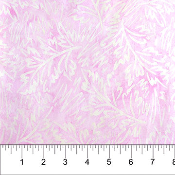 Scribbles Batik 83081-81 Lilac Sketched Foliage by Banyan Batiks Studio for Northcott