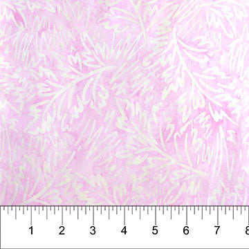 Scribbles Batik 83081-81 Lilac Sketched Foliage by Banyan Batiks Studio for Northcott