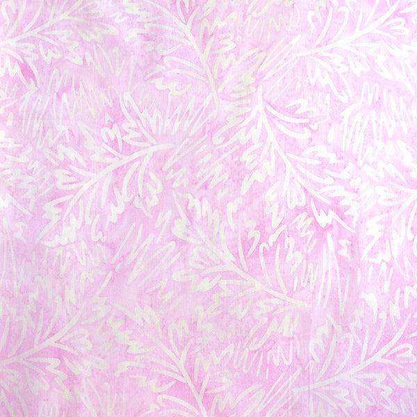 Scribbles Batik 83081-81 Lilac Sketched Foliage by Banyan Batiks Studio for Northcott