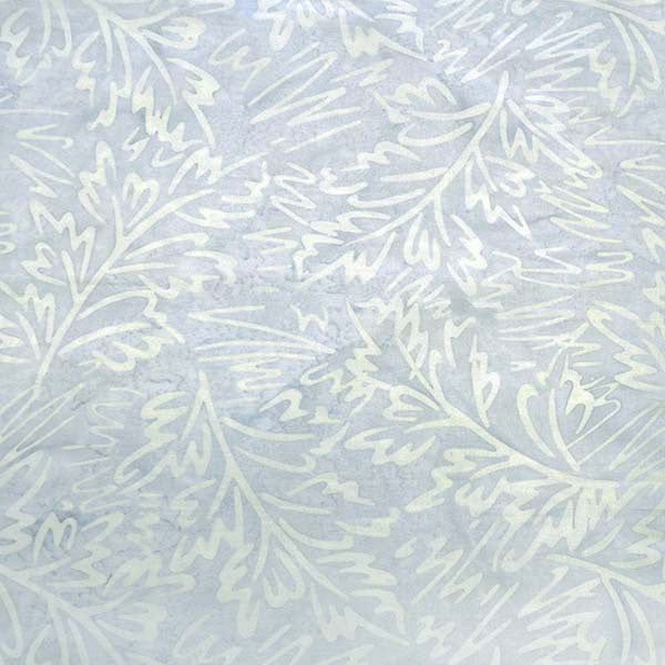 Scribbles Batik 83081-91 Dove Sketched Foliage by Banyan Batiks Studio for Northcott