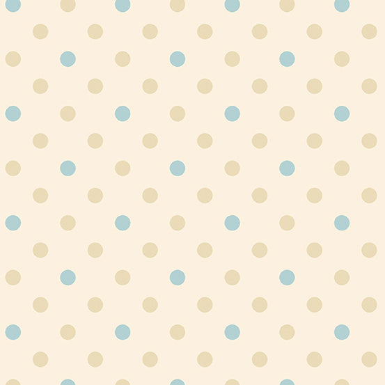 Seabreeze A-495-LB Almond Pearls by Edyta Sitar for Andover Fabrics