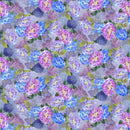 Secret Garden 3816-51 Peri Hydrangeas by Lisabelle Art Studio for Blank Quilting