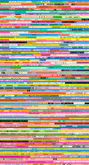 Selvedge Magic RS5179-11 Multi Text and Words by Ruby Star Society for Moda