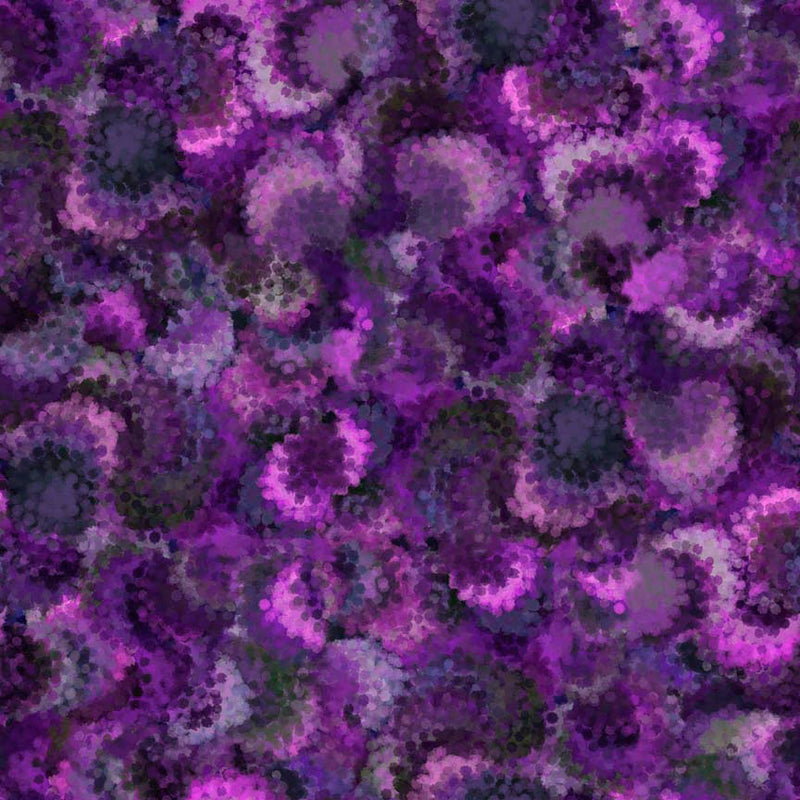 Serendipity 30032-V Purple by Dan Morris for Quilting Treasures