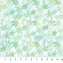 Serenity Springs DP29070-42 Leaves Lt Blue Multi by Deborah Edwards and Melanie Samra for Northcott Fabrics