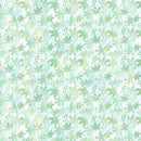 Serenity Springs DP29070-42 Leaves Lt Blue Multi by Deborah Edwards and Melanie Samra for Northcott Fabrics