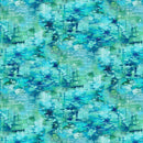 Serenity Springs DP29071-64 Water Turquoise by Deborah Edwards and Melanie Samra for Northcott Fabrics