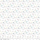 Sew Much Fun C12453-WHITE Scissors by Echo Park Paper Co. for Riley Blake Designs