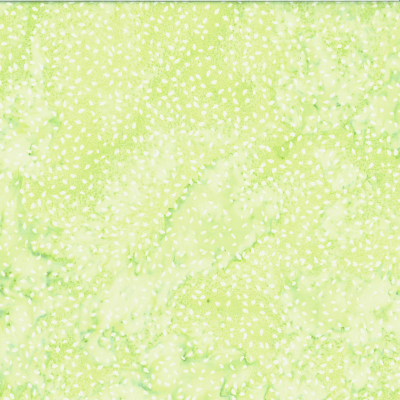 Sew the Rainbow Batik U2473-71 Lime by Hoffman Fabrics