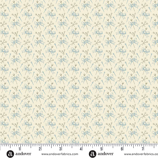 Sewing Bird A-1607-L Wool Pin Cushion by Edyta Sitar of Laundry Basket Quilts for Andover.
