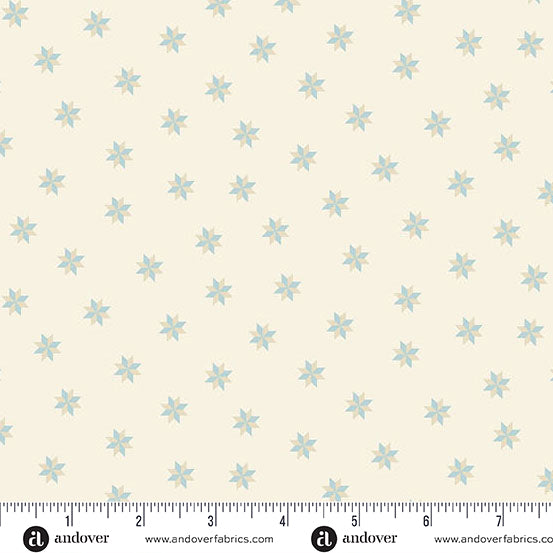 Sewing Bird A-1610-L Shell Le Moyne Star by Edyta Sitar of Laundry Basket Quilts for Andover.