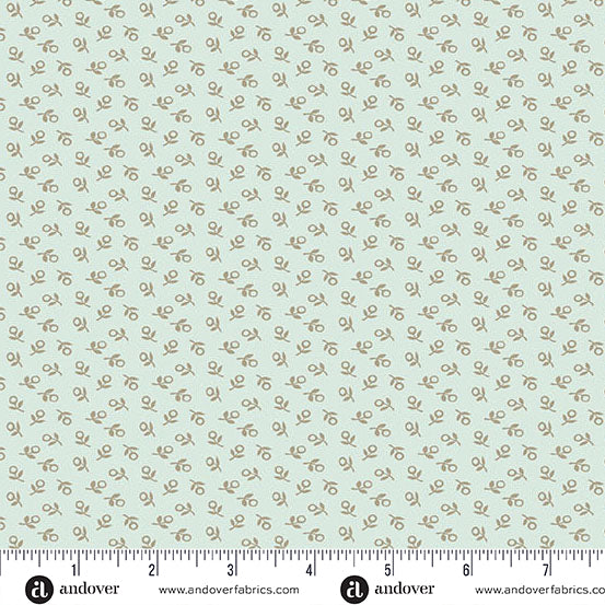 Sewing Bird A-1621-B Mist Love Knot by Edyta Sitar of Laundry Basket Quilts for Andover.