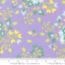 Sherbet Sunshine Flannel 29220-22F Lavender Sunshine Bouquets by Corey Yoder for Moda