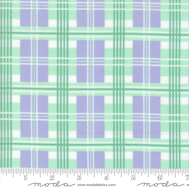 Sherbet Sunshine Flannel 29222-22F Lavender Sherbet Plaid by Corey Yoder for Moda