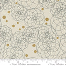 Shimmer 1842-12M Ecru by Zen Chic for Moda