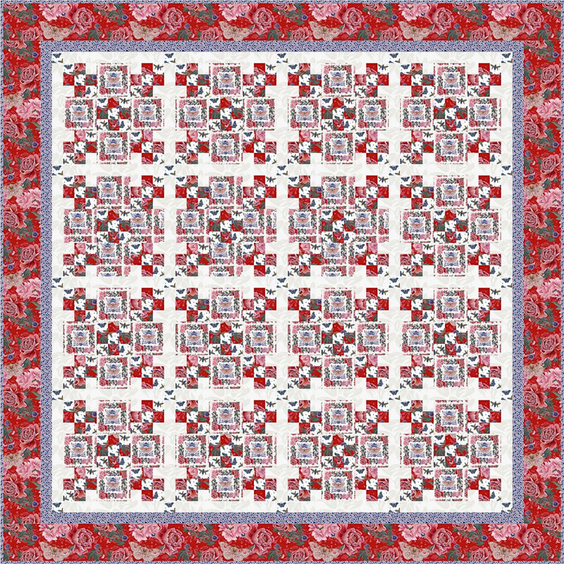 Silk Road quilt pattern cover