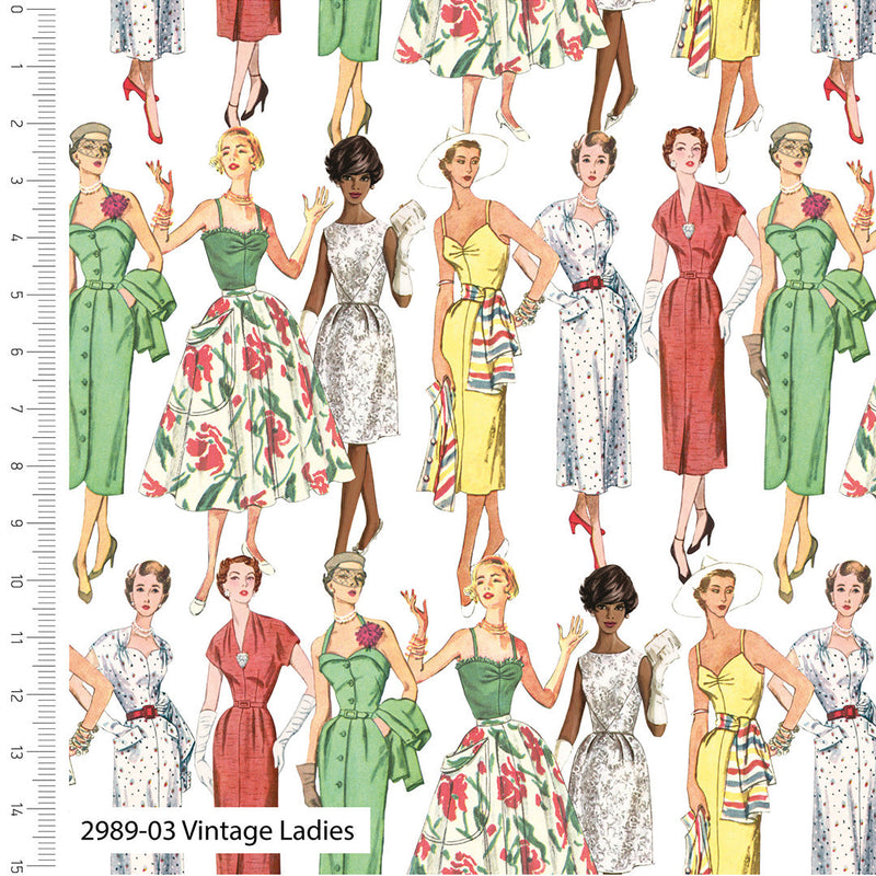 Simplicity Vintage 2989-03 Vintage Ladies by Visage Textiles