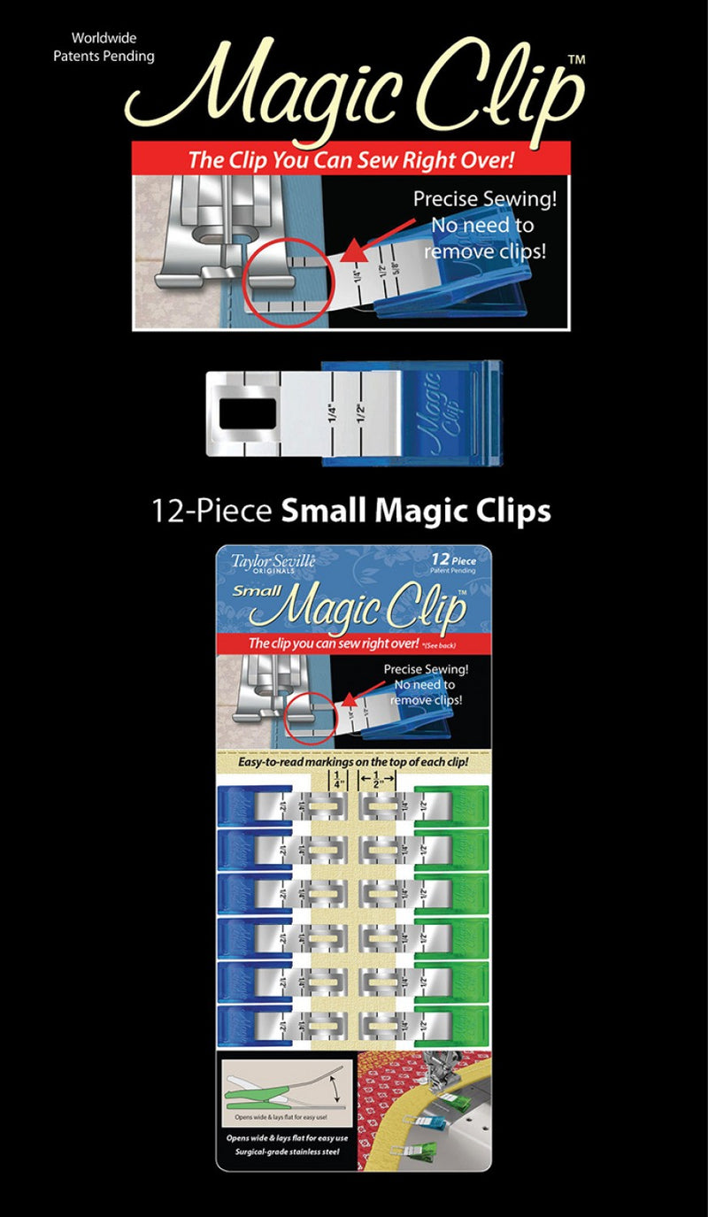 Small Magic Clips - 12 Count