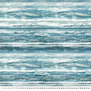 Smooth Sailing DP28907-46 Stripe Dk Blue Multi by Deborah Edwards for Northcott