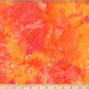 Smoothies Batik 1384-192 Pumpkin by Hoffman Fabrics