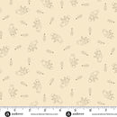 Snow Flurry A-10316-N Snowman Cream by Edyta Sitar for Andover Fabrics