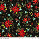 Snowed In C10811-BLACK Floral by Heather Peterson for Riley Blake Designs