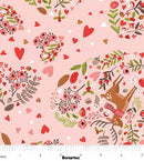 So Charming 17230-02 Magical Moments Pink by Pat Sloan for Benartex