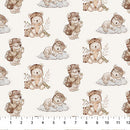 Soaring Dreams 91239-12 Bears Cream by Jessica Yon Lo for FIGO Fabrics