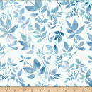 Soft and Sweet Batik V2550-190 Ice Blue by Hoffman Fabrics.