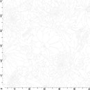 Solitaire Whites MAS328-UW Ultra White Blossom by Maywood Studio