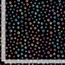 Sophisticat CAT-CD4006 BLACK Paw Prints by Timeless Treasures