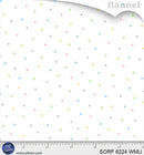 Sorbet Flannel SORF 6224 WMU Tossed Tonal Dots by P&B Textiles