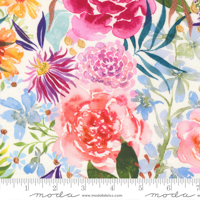 Soulstice 39860-11 Cloud Midsummer Bloom by Create Joy Project for Moda