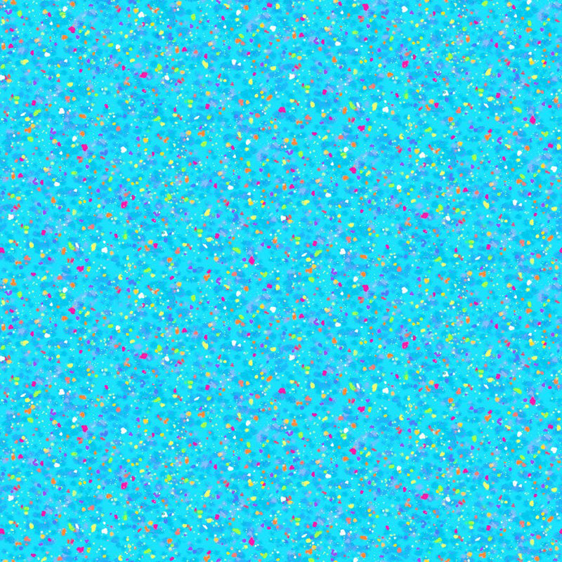 Speckles 27172-Q Turquoise by QT Fabrics