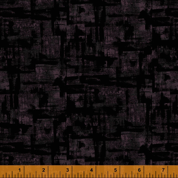 Spectrum 52782-50 Rich Black by Whistler Studios for Windham Fabrics