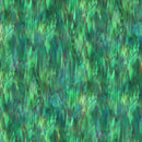 Spirit of Love DP25163-74 Dark Green Stained Glass by Deborah Edwards for Northcott