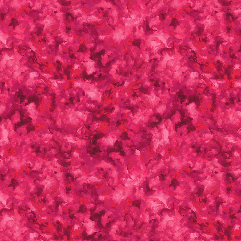 Spirit of the Wolf 7215-88 Ruby Watercolor Texture - Fat Quarter