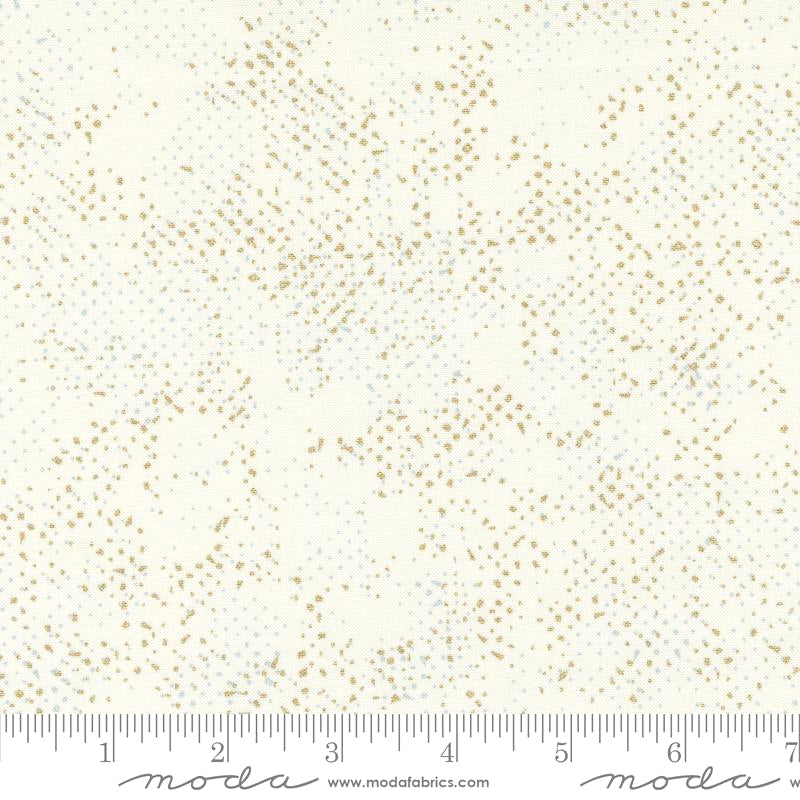 Spotted Metallic 1660-140M Cloud by Zen Chic for Moda