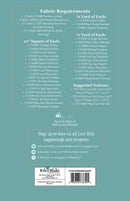 Spring Bouquets Quilt Pattern Lori Holt Bee in my Bonnet Back of Pattern P120-SPRINGBOUQET