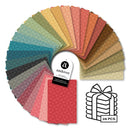 Square Dance Fat Eighth Bundle F8-SQU-28 by Edyta Sitar for Andover Fabrics