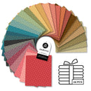 Square Dance Fat Quarter Bundle FQ-SQU-28 by Edyta Sitar for Andover Fabrics